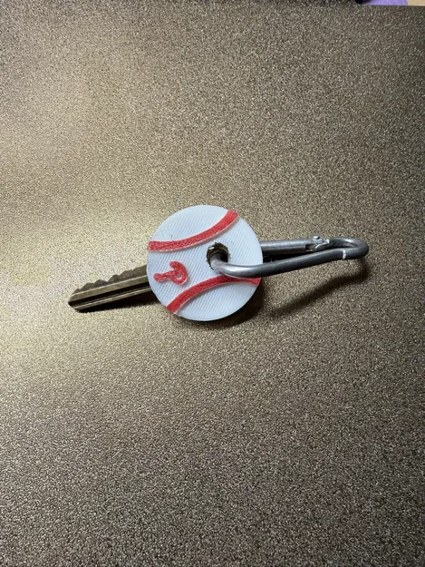 Ốp chìa khóa bóng chày (Blank, Yankees, Phillies & Mets) - Image 2