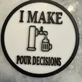 Đế lót ly bia hài hước (Funny Beer Coasters) - Thumbnail 3