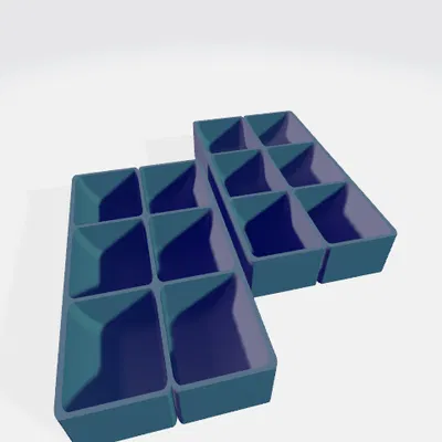 Bộ sắp xếp FlameCraft (Board Game) - Remix khay token