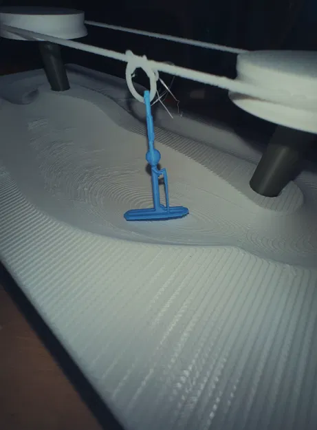 Working Ski Diorama – Mô hình diorama trượt tuyết có cơ chế chạy - Image 8