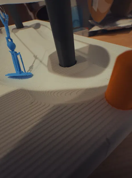 Working Ski Diorama – Mô hình diorama trượt tuyết có cơ chế chạy - Image 11