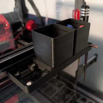 Voron 0: Ngàm hông 3x1 Gridfinity + LDO Tool Mount