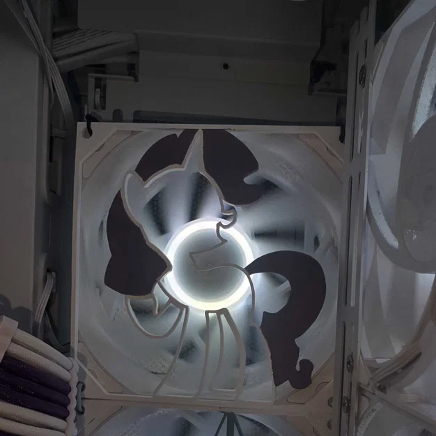 Fan Grill 120mm - My Little Pony Rarity - Image 1