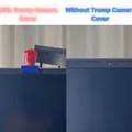 Nắp che camera laptop mặt Trump - Thumbnail 1