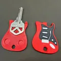 Ốp Chìa Khóa Guitar Điện - Phiên bản Kwikset KW1 - Thumbnail 1