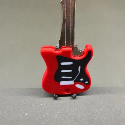 Ốp Chìa Khóa Guitar Điện - Phiên bản Kwikset KW1