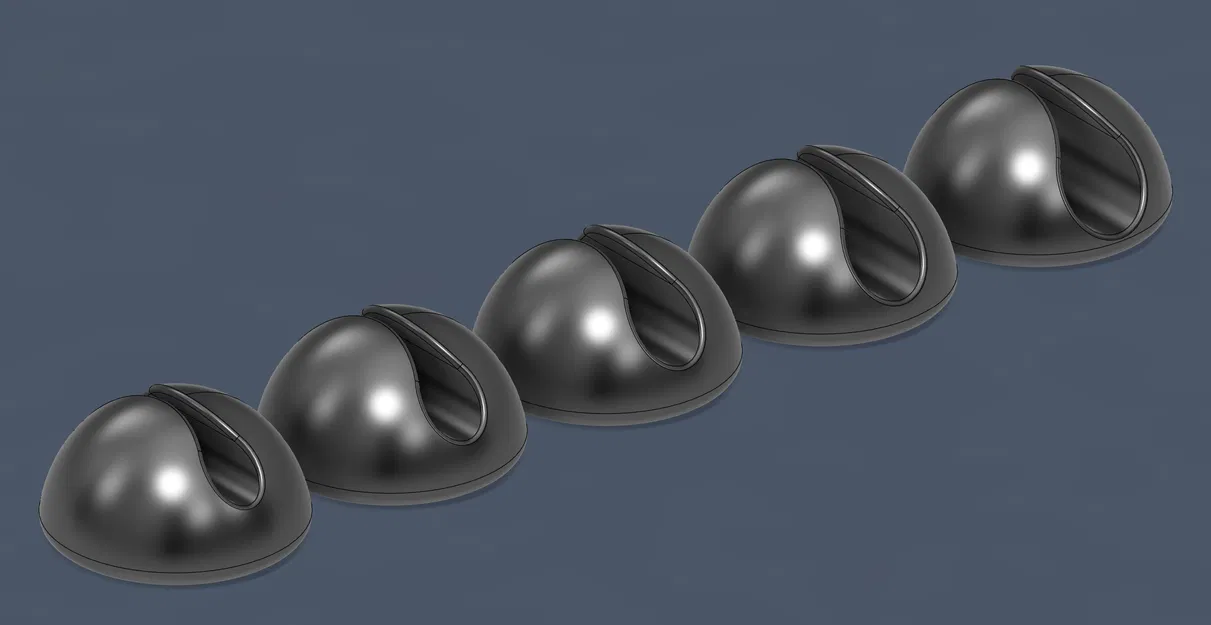 TPU Cable Cradle (Giá đỡ/kẹp cáp TPU dạng vòm) - Image 1