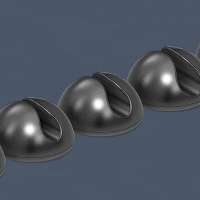 TPU Cable Cradle (Giá đỡ/kẹp cáp TPU dạng vòm)