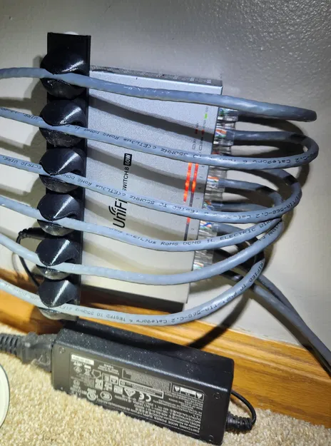 TPU Cable Cradle (Giá đỡ/kẹp cáp TPU dạng vòm) - Image 2