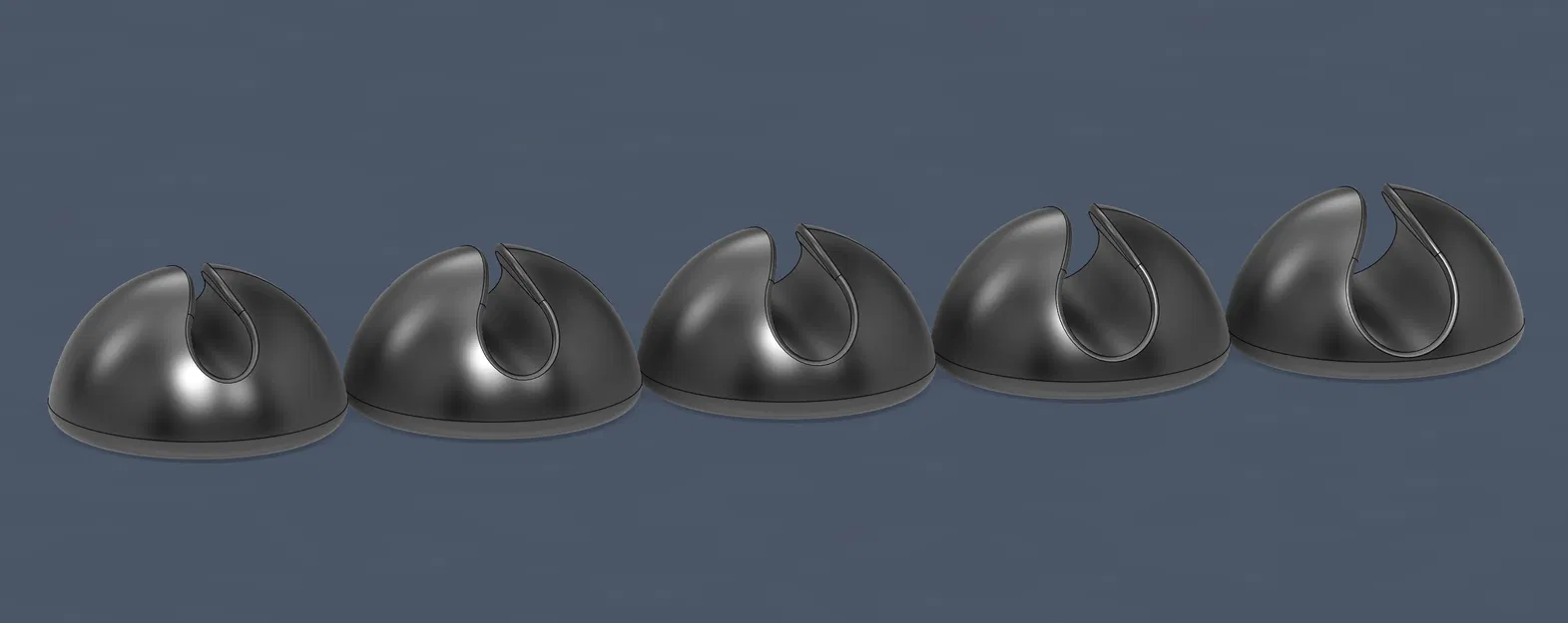 TPU Cable Cradle (Giá đỡ/kẹp cáp TPU dạng vòm) - Image 5