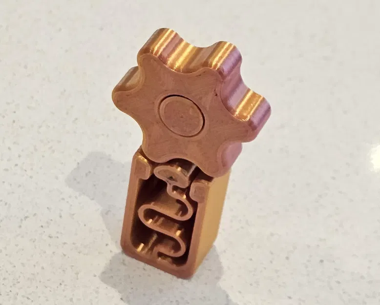 Clicker Fidget – Đồ chơi fidget bấm click (Print in place) - Image 2