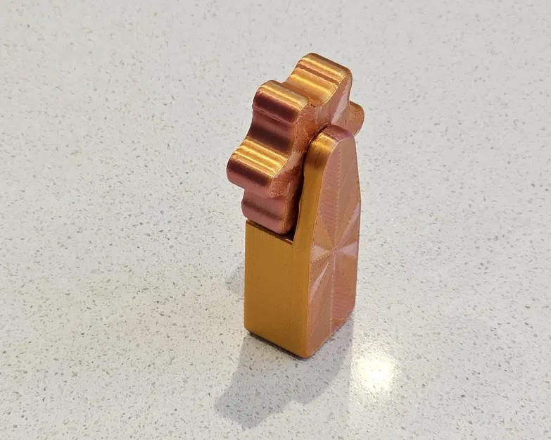 Clicker Fidget – Đồ chơi fidget bấm click (Print in place) - Image 3