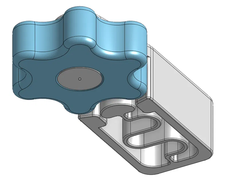 Clicker Fidget – Đồ chơi fidget bấm click (Print in place) - Image 5