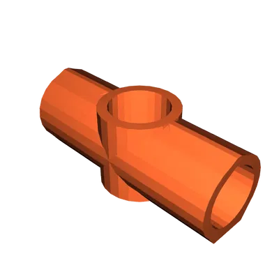 Khớp nối chữ T thẳng (Inline T-Joint) cho ống PVC 1/2" – #HalfInchPVCFittings