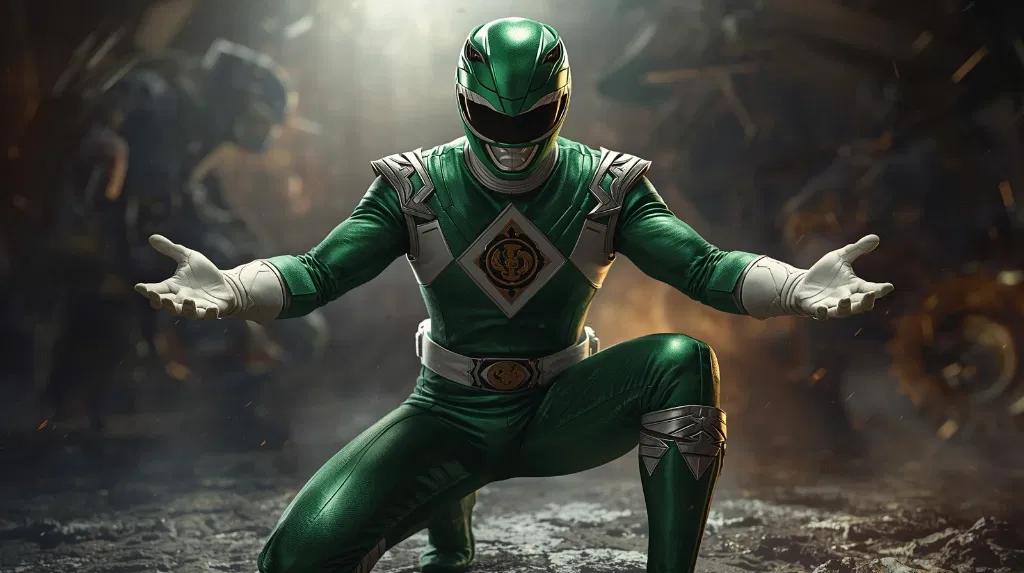 Giá để dao Green Power Ranger - Image 1
