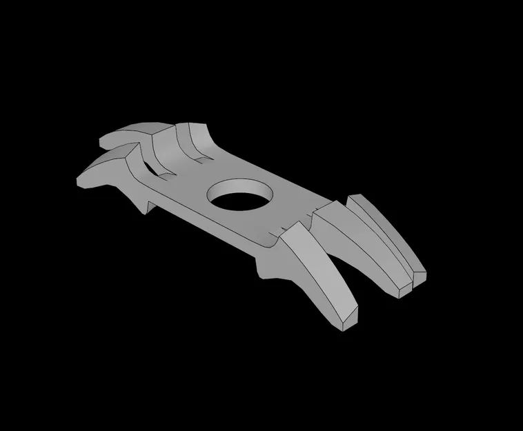 Tương thích LEGO (12618.dat) Giáp Vai Minifig với 6 Gai - Image 1