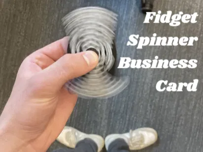 Danh thiếp fidget spinner - Image 1
