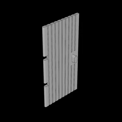 Cửa LEGO Compatible (3644.dat) Door 1 x 4 x 6 Grooved