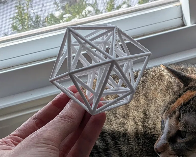 24-cell + Tetrakis Hexahedron - Image 1