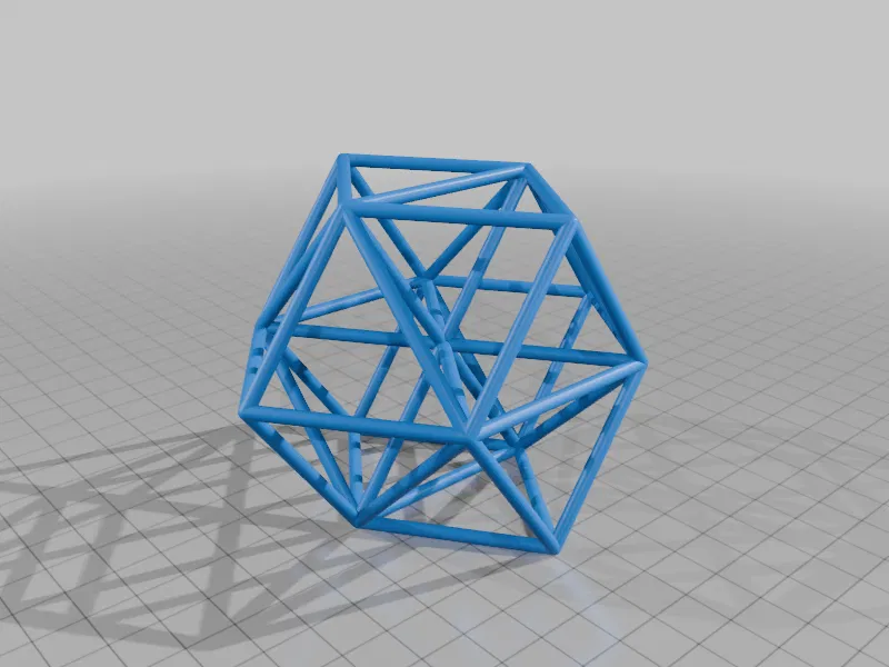 24-cell + Tetrakis Hexahedron - Image 4