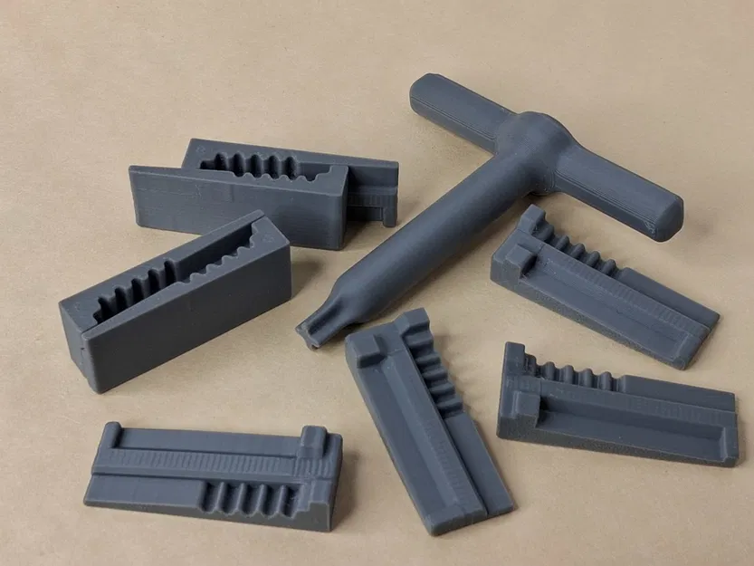 Quoin và Key cho Letterpress (Letterpress Quoin and Key) - Image 1