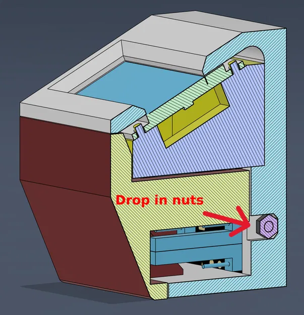 Case ZMK dongle kiểu Englmaxi cho SSD1306 & Xiao BLE (không cần hàn) - Image 5