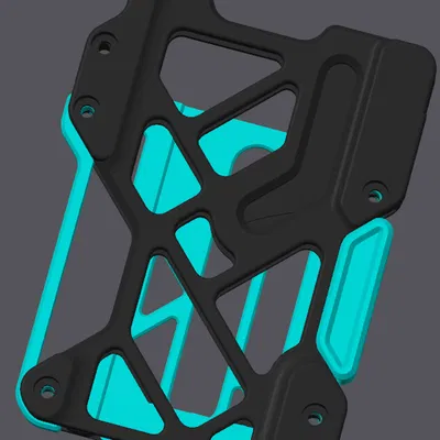 Backplate cho Wallie(var) - Advanced Lever Action Wallet