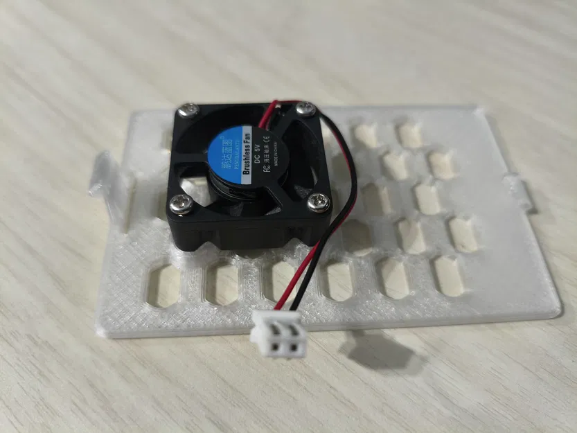 Nắp Case Pi4B cho quạt 4010/3010 - Image 2