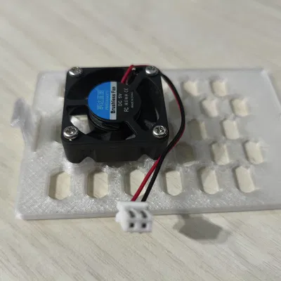 Nắp Case Pi4B cho quạt 4010/3010