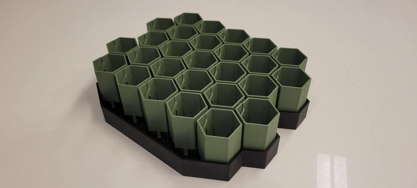 Bộ 27 cốc ươm/cốc trồng kèm khay (tự tưới) - Image 1