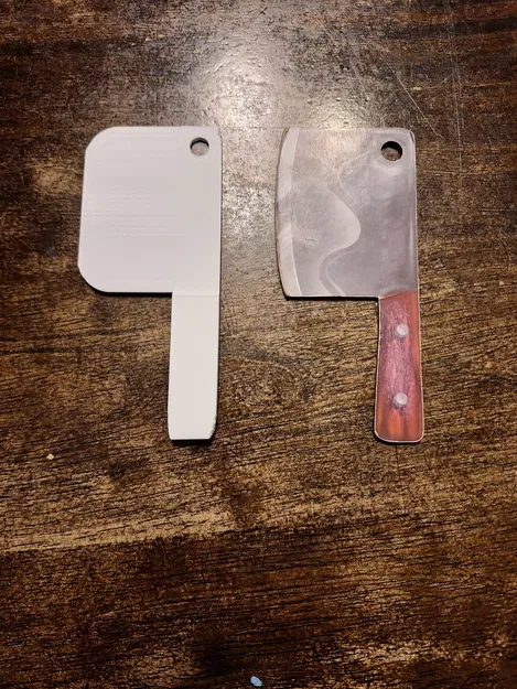 Dao Chặt Game Diced Veggie (Diced Veggie Game Cleaver) - Image 1