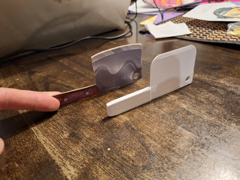 Dao Chặt Game Diced Veggie (Diced Veggie Game Cleaver) - Image 3