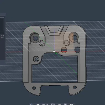 Duender Belt Dragonburner X Carriage 3mm Lower