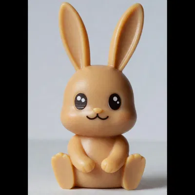 Nhân Vật Thỏ Mùa Xuân Dễ Thương