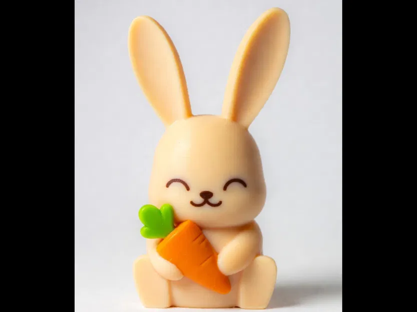 Tượng Thỏ Phục Sinh Tinh Nghịch (Playful Easter Bunny Figurine) - Image 1