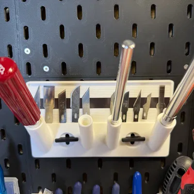 Khay lưu trữ dao X-Acto / Hobby Knife cho Skadis