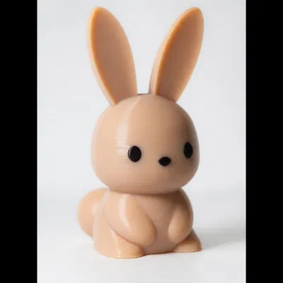 Mô hình Thỏ Cartoon Đơn Giản (Simple Bunny Character Figure)