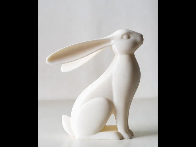 Tượng Thỏ Hiện Đại (Modern Bunny Statue) - Image 1