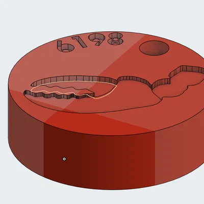 Móc khóa linh vật Lobster Machine (Trinket)