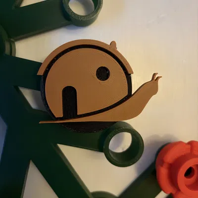 Giant Lego Wreath Snail House Stud