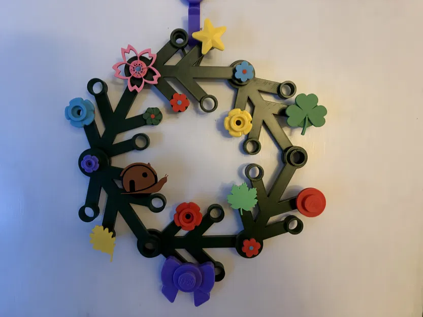 Giant Lego Wreath Snail House Stud - Image 5
