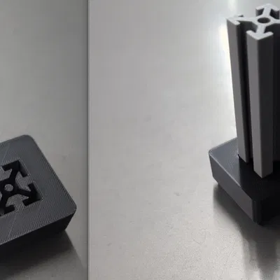 Biên dạng khoét lỗ aluminum extrusion cho FreeCad