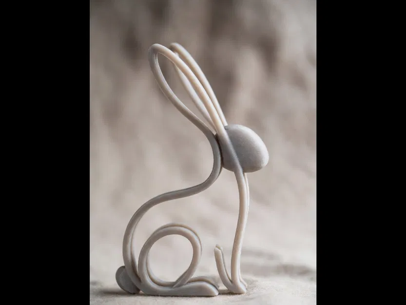 Tượng Thỏ Thánh Hiện Đại (Modern Holy Rabbit Sculpture) - Image 1