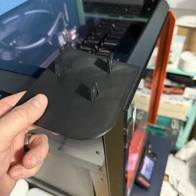 Tấm chặn ống gió phanh trên grille 86 (86 Grille brake duct blocker)