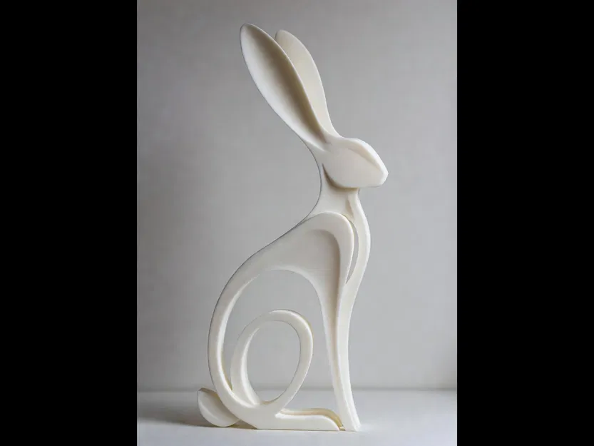 Tượng Thỏ Đương Đại (Contemporary Bunny Statue) - Image 1