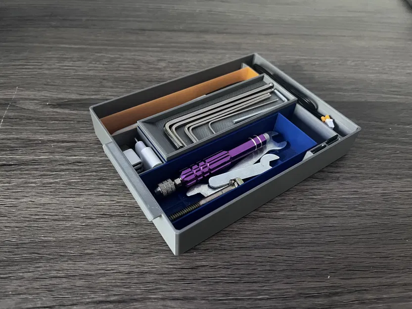 Ngăn Kéo Đôi Ender 3 Pro – Khay Chia Tuỳ Biến (Bản Cập Nhật) - Image 4