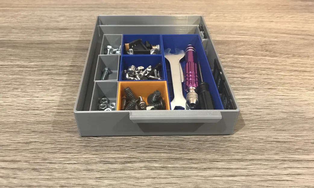 Ngăn Kéo Đôi Ender 3 Pro – Khay Chia Tuỳ Biến (Bản Cập Nhật) - Image 8