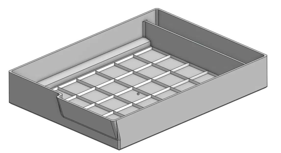 Ngăn Kéo Đôi Ender 3 Pro – Khay Chia Tuỳ Biến (Bản Cập Nhật) - Image 11