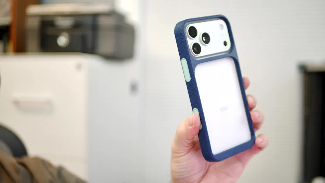 Ốp Bumper iPhone 17 Pro Max 2 Vật Liệu (IDEX TPU + PLA) - Image 3