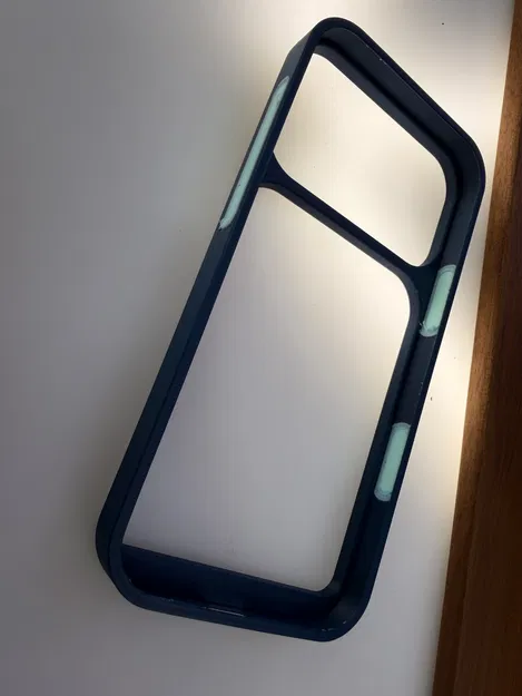 Ốp Bumper iPhone 17 Pro Max 2 Vật Liệu (IDEX TPU + PLA) - Image 12